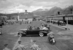 The Royal tour of Canada and the USA by King George VI and Queen Elizabeth 1939 The King