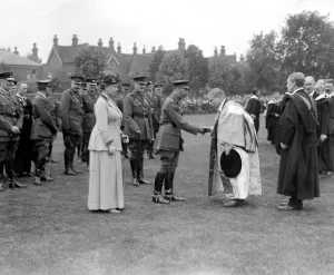 Royal visit to Bedford. 27 June 1918