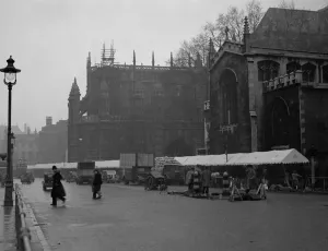 Street Prints: Royal wedding of Princess Elizabeth and Lieutant Philip Mountbatten at Westmister