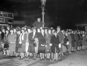 Royal Wedding. The Royal Family went to Westminster Abbey tonight for a private