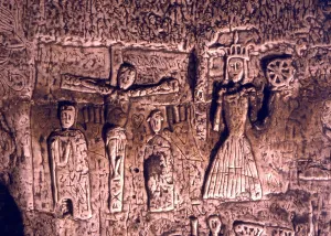 THE ROYSTON CAVE Templar cave at Royston, Hertfordshire, possibly used by the Knights