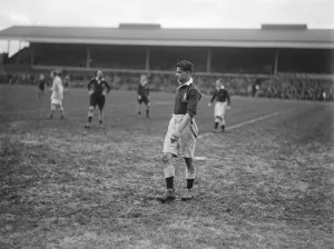 Rugby match between Navy and Army at Twickenham. Guardsman Powell the only player