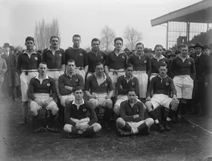 Rugby Match of the Season in the 1922 Five Nations Championship England versuse