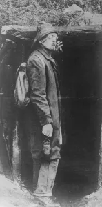 Ruhrs mining parson. The Rev Hans Breitung, a well known Essen clergyman, who