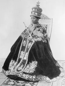 Ruler of Ethopia The Empress Zauditu 10 July 1924