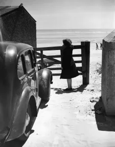 Beach Prints: The Rural District Council of Battle, Sussex have banned cars from using Camber Sands