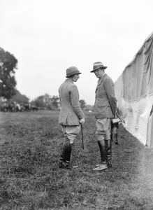 Riders Prints: At the Rutland County Show at Oakham. Captain and Mrs Charles Pymm 30th July 1931