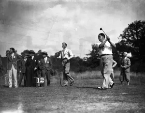 Adult Prints: Ryder Cup team at Leatherhead Golf Club. W J Cox