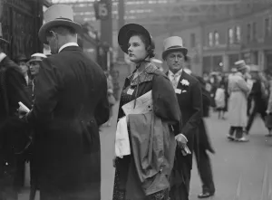 Salvation Army Fashion. A Salvation Army style bonnet worn by Miss Christian Dewkins