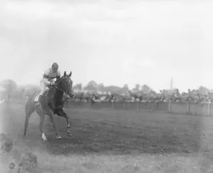 Gallop Prints: Sandown Park. Town Guard the winner of the race with Archibald up. 15 July 1922