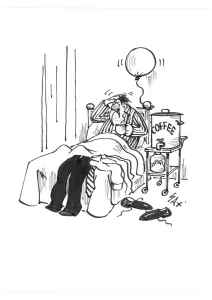 Prints of Sax Usually paying little or no attention to political correctness, Sax cartoons are often saucy and irreverent, often a sly look at gender relations, marriage, men, women, drinking, restaurants Cartoons By Sax Prints: Sax Usually paying little or no attention to political correctness