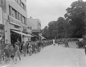 School children are treated to a film at the Odeon cinema in Sidcup, Kent