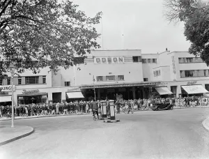 School children are treated to a film at the Odeon cinema in Sidcup, Kent