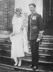 Scots Guards Count married in France. Capt Count Anthony de Salis, Scots Guards