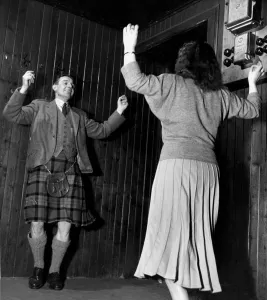 Celebration Prints: Scottish Country Dancing. Ian Gillies and partner dance / dancing / party season