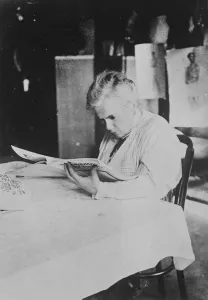 Scouring Europe for Tolstoy relics. The Countess Tatiana Lovovna Tolstoy who left