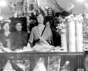 Desk Prints: Selfridges Bazaar. Lady Diana Manners