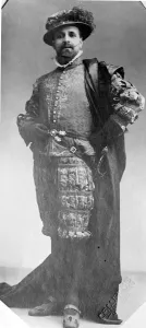 Senor Enrique Bonas, Spains greatest actor. 9 April 1927