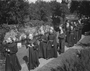 Septenary celebrations at Canterbury of the coming of the Franciscan Friars to England