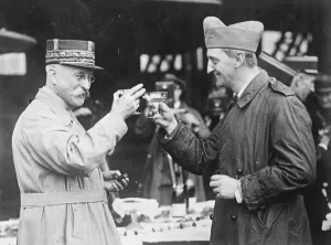Seven American airmen volunteer to fight for Sultan of Morocco against the Riffd General Dumesnil