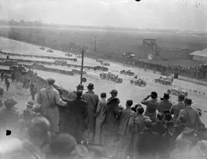 Forty seven cars were entered for 250 mile international trophy race at Brooklands