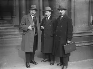 Seven unions meet at the Midland Grand Hotel to discuss grave turn in engineers crisis