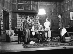 The Sevenoaks Players, an amateur group, performing. 1936