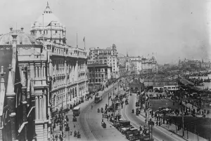 Shanghai Bund 21 October 1925