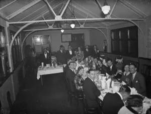 Hall Prints: Sidcup Cage Birds Association dinner. 1938