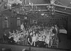 Decorations Collection: Sidcup Constitutional Clubs childrens party. 1938