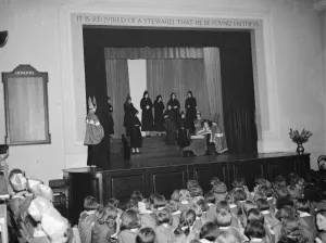 Education Prints: Sidcup girls county pageant. 1937