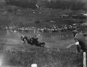 Sidcup hill climb at Farningham. 1937