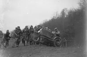 Sidcup motor cycle club trail. 1935