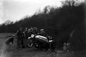 Scrambler Prints: Sidcup motor cycle club trail. 1935