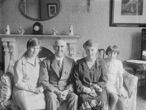 Sir C James Parr, C M G, New High Commissioner for New Zealand, photographed in