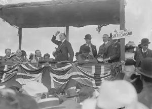 Ireland Prints: Sir Edward Carson speaking at Drumbeg