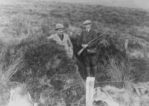 Guns Prints: Sir Hari Singh in Scotland. A hitherto unpublished photograph of Sir Hari Singh