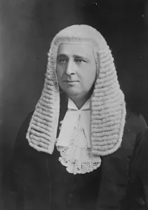 Lawyer Prints: Sir Henry Curtis Bennett, KC who has been retained with Mr Bosanquet to defend Major