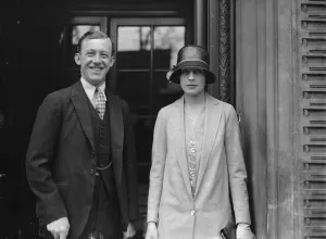 Smiling Prints: Sir Hugh and Lady Lucas Tooth ( Miss L F Findlay ) 24 June 1925