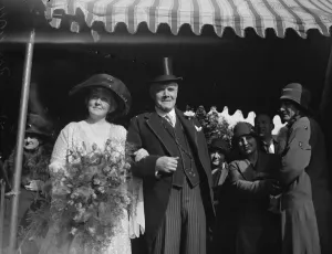 Sir John Collie weds Lady Arrol
