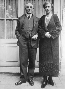 Sir Kynaston Studd and his fiancee Sir Kynaston Studd the well known cricketer