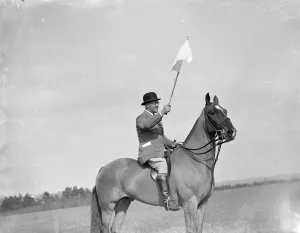 Eccentric Prints: Sir W Smithers on horse back. 1936