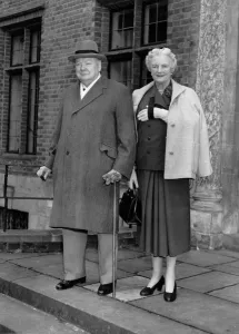 Sir Winston Churchill and Lady Clementine Churchill Sir Winston recently resigned