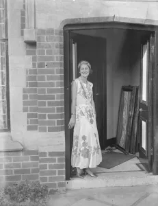Skegness carnival. Miss Katherine Huggins, Queen of Lincolnshire 1934