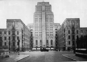 No Skyscrapers yet in London, although the new Senate House London University tower