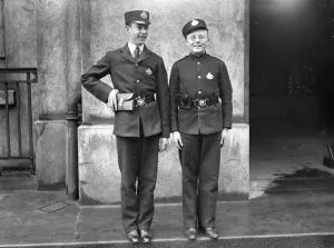 Smarter Uniforms For Post Office Messenger Boys - Open Collars Post Office Messenger