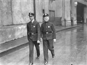 Smarter Uniforms For Post Office Messenger Boys - Open Collars Post Office Messenger
