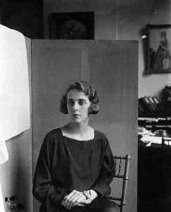 Society beautys new hobby. Miss Paula Gellibrand, now Marquise de Casa Maury