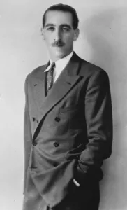 A society engagement. The Marquis de Portaga, whose engagement to Mrs Franck Mackay