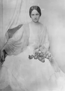 Glamorous Prints: Society lady as Madonna. Mme Von Daroczy, wife of the Hungarian Minister in Vienna